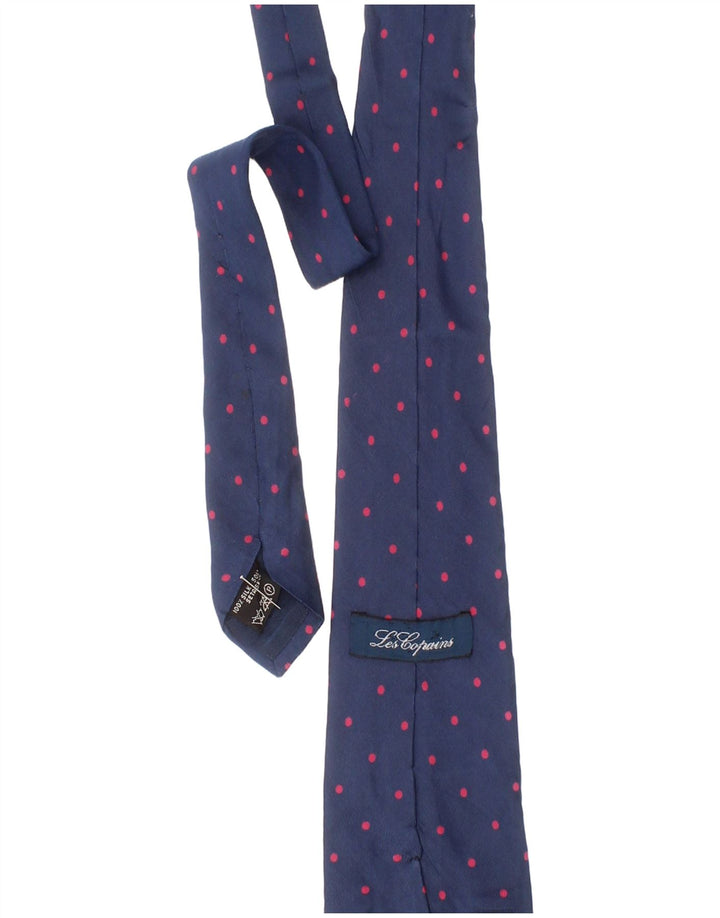 Ανδρική γραβάτα Les Copains One Size Blue Pot Silk Classic