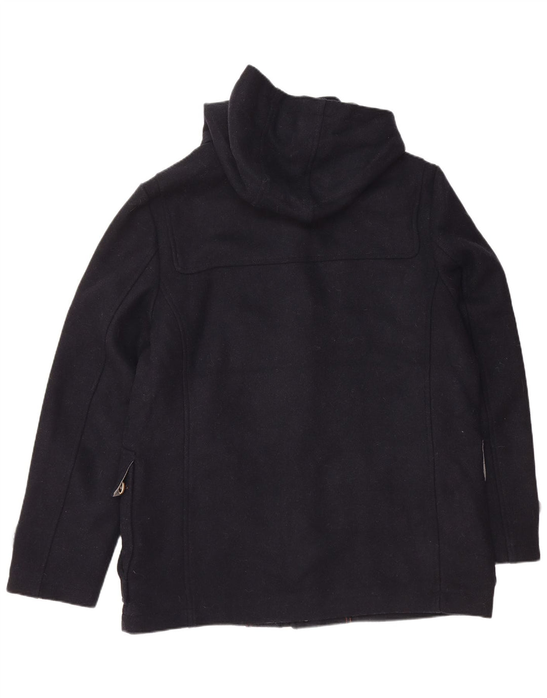 Ανδρικό μπουφάν BURTON με κουκούλα Duffle UK 40 Large Navy Blue Wool