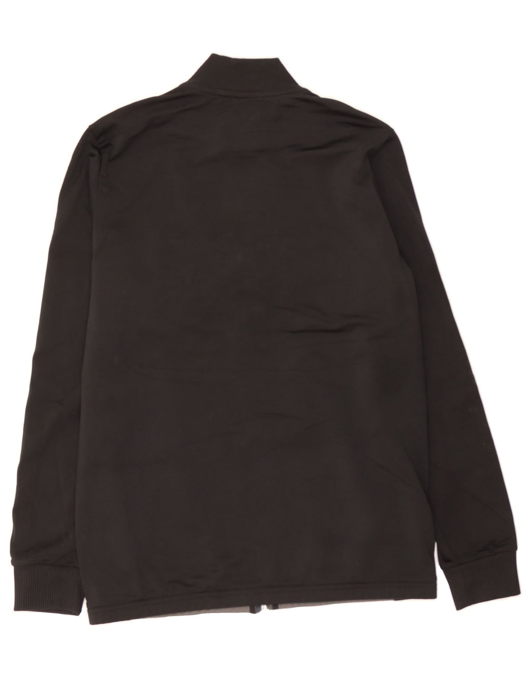 ADIDAS Boys Tracksuit Top Jacket 13-14 Years Black Colourblock Polyester Vintage Adidas and Second-Hand Adidas from Messina Hembry 