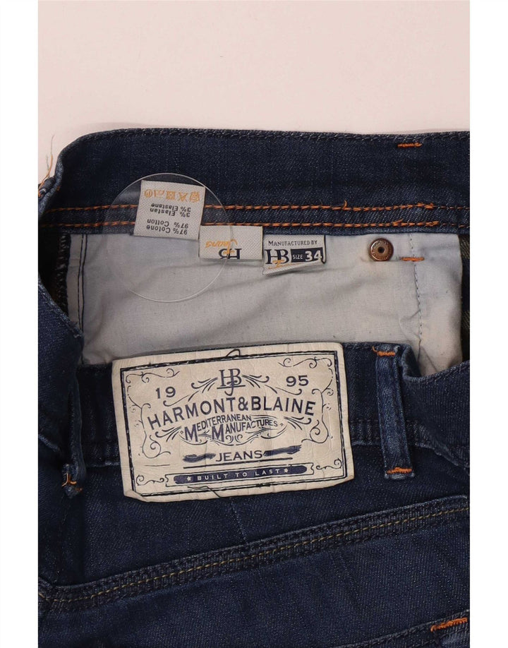 Ανδρικό Slim Jeans Harmont & Blaine W30 L32 Blue Cotton