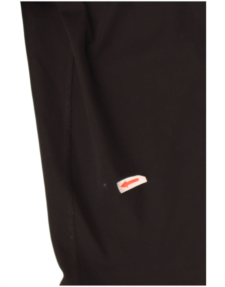 Γυναικεία Adidas Climalite Crop leggings UK 8/10 Small Black Polyester