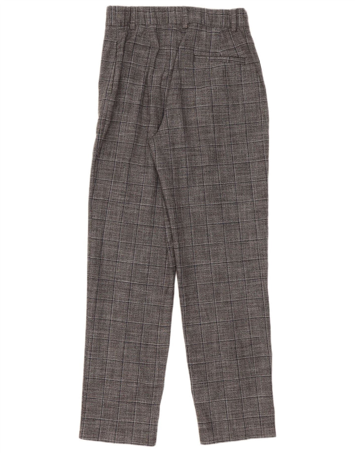 Marks & Spencer Γυναικείο παντελόνι Chino UK 12 Medium W30 L30 Grey Check