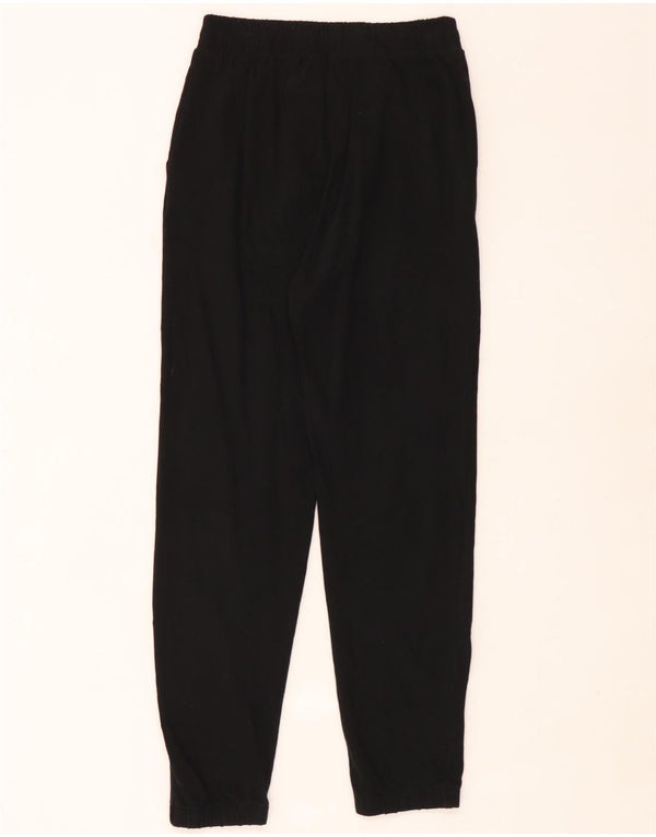 Zara Γυναικεία φόρμα παντελόνι Joggers UK 8 Small Black Cotton