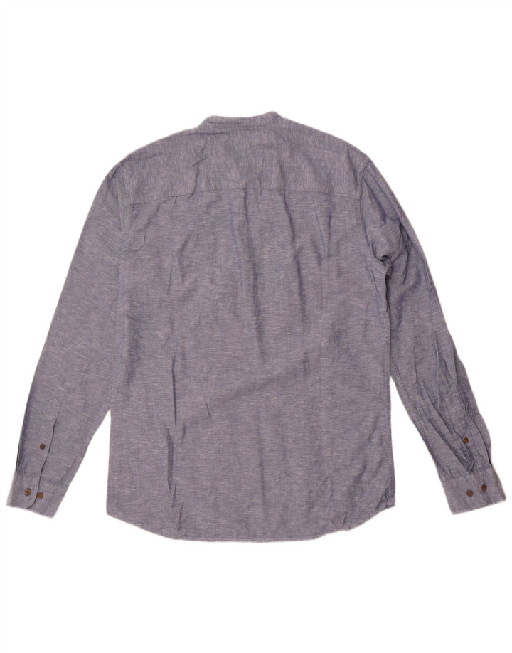 Jack & Jones Ανδρικό πουλόβερ με λεπτή εφαρμογή πουλόβερ από μεσαίο μπλε βαμβακερό