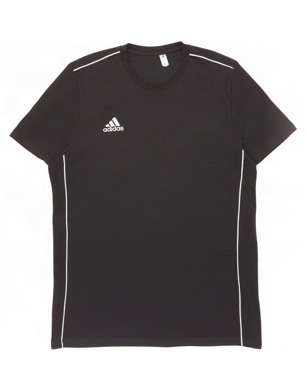 Ανδρικό T-Shirt Adidas Top μεγάλο μαύρο βαμβακερό