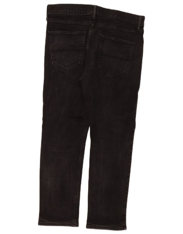 Marks & Spencer Γυναικείο Slim Jeans W32 L27 Μαύρο βαμβακερό