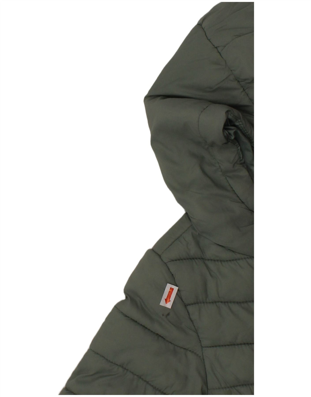 DKNY Baby Girls με κουκούλα με επένδυση τζάκετ 18-24 μηνών πράσινο νάιλον