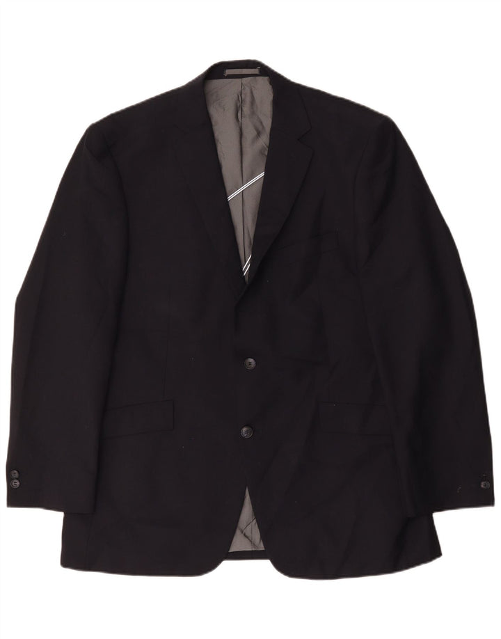 Pierre Cardin Ανδρικό μπουφάν σακάκι με 2 κουμπιά UK 42 XL Navy Blue Polyester
