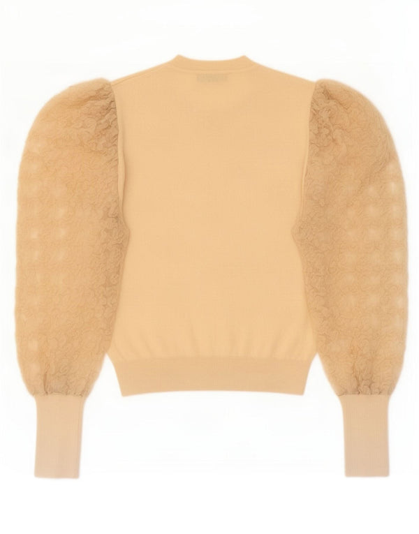 Zara Γυναικεία Μπλούζα Τοπ UK 12 Medium Beige