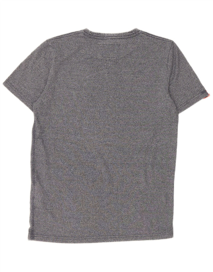 Superdry Ανδρικό T-Shirt Top Small Grey Tie Dye Cotton