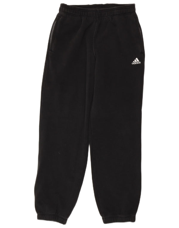 Γυναικεία αθλητική φόρμα Adidas Παντελόνι Joggers UK 14 Μεσαίο μαύρο βαμβακερό
