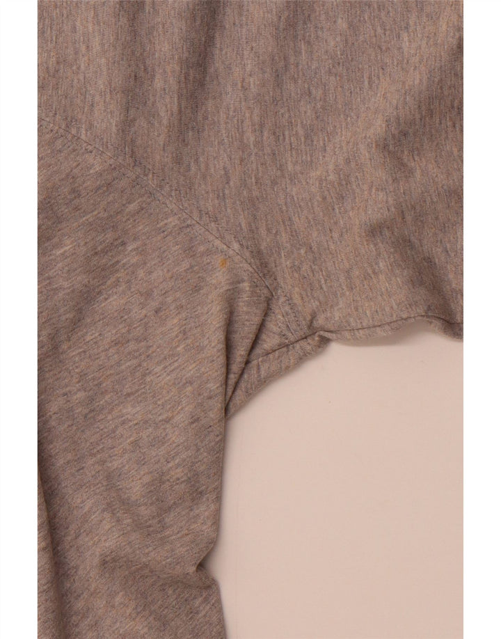 TOMMY HILFIGER Ανδρικό γραφικό μπλουζάκι Heritage Μακρυμάνικο μεσαίο γκρι βαμβακερό