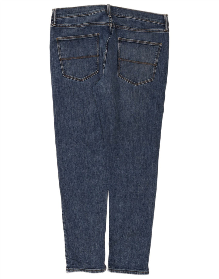 Marks & Spencer Ανδρικό Skinny Jeans W34 L29 Μπλε βαμβακερό