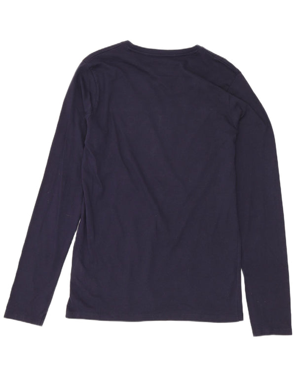 Guess Boys Graphic Top Μακρυμάνικο 15-16 ετών Navy Blue Cotton