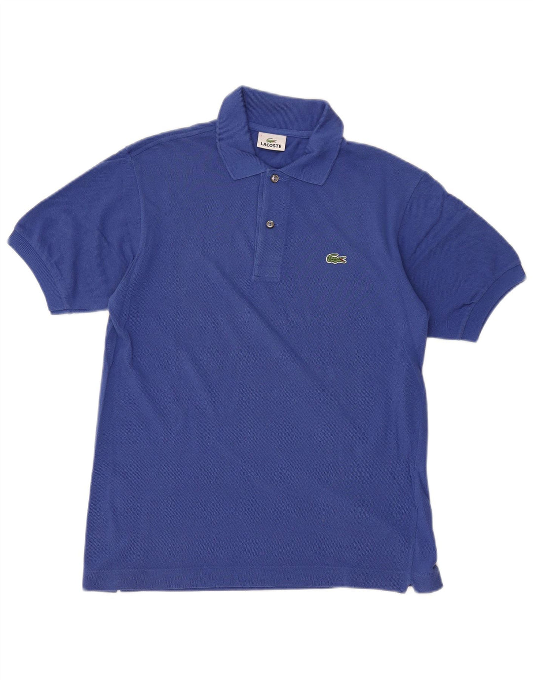 Ανδρικό μπλουζάκι πόλο Lacoste, μέγεθος 3, μικρό μπλε βαμβακερό