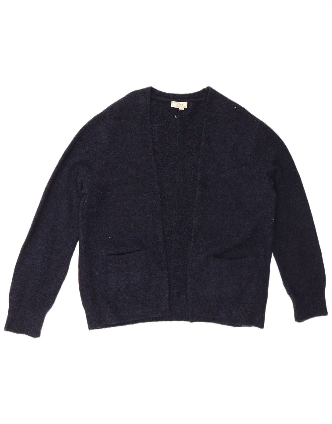 Γυναικείο πουλόβερ με ζακέτα Fat Face UK 12 Medium Navy Blue