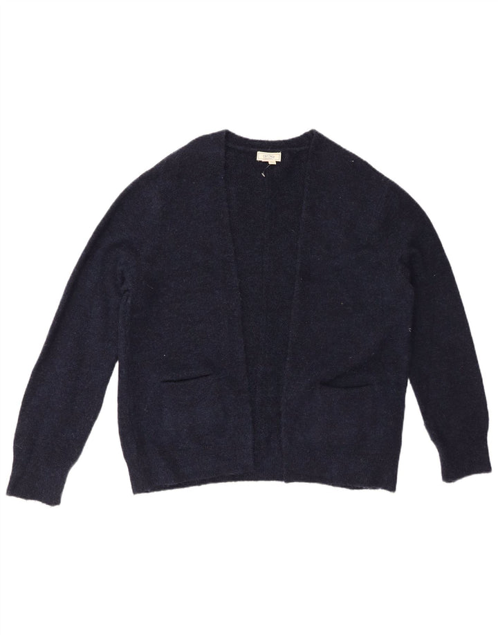 Γυναικείο πουλόβερ με ζακέτα Fat Face UK 12 Medium Navy Blue