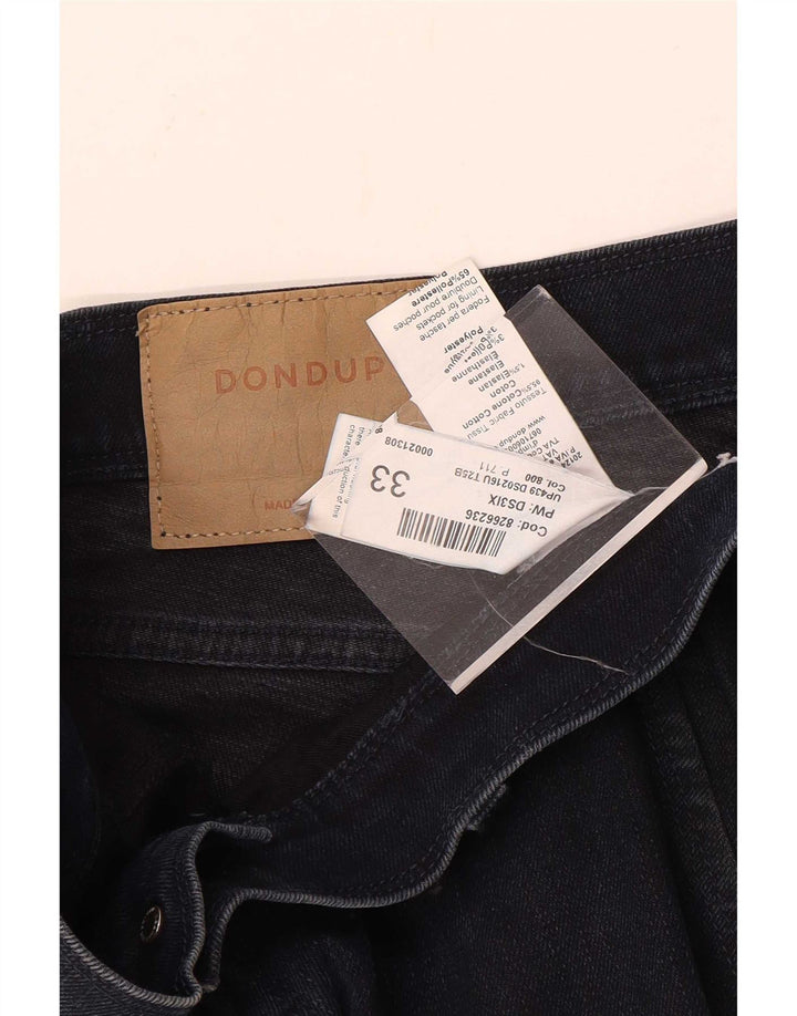 Ανδρικό τζιν ίσιο Dondup W33 L34 Navy Blue Cotton