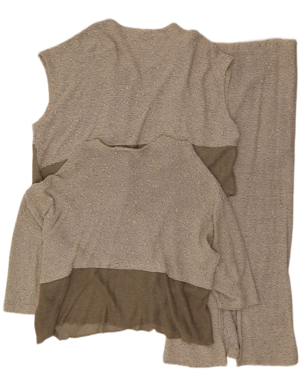 Γυναικείο Σετ φούστας 3 τεμαχίων Naomi EU 40 Medium W30 Γκρι Βισκόζη