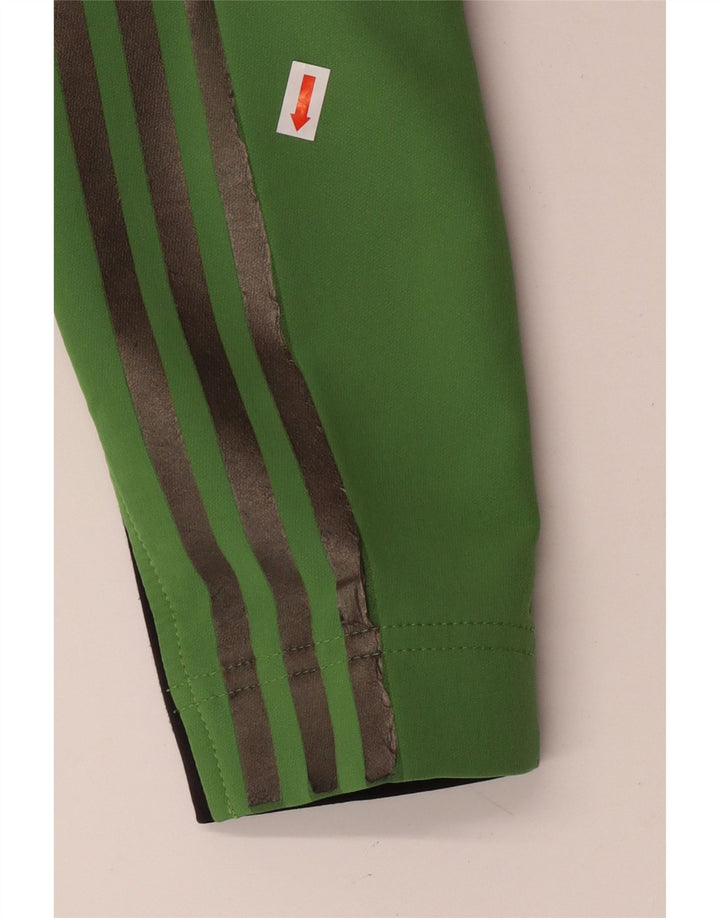 Adidas Γυναικεία φόρμα Climalite Top Jacket UK 14 Medium Green Polyester