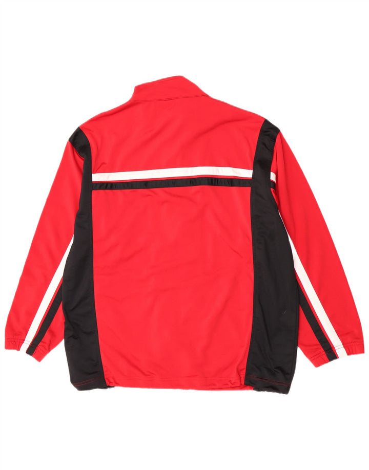 Ανδρική φόρμα Reebok Top Jacket Μεγάλο Κόκκινο Colourblock Πολυεστέρας