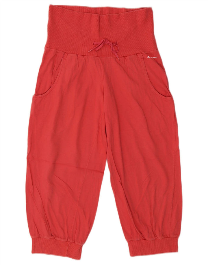 Γυναικεία αθλητική φόρμα CHAMPION Παντελόνι Joggers UK 8 Small Red