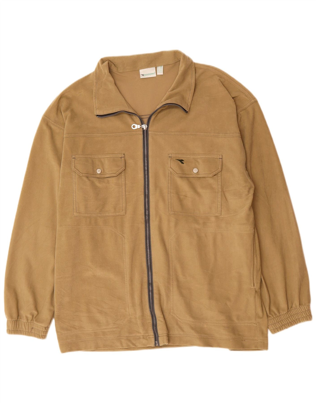 Ανδρική φόρμα Diadora Top Jacket UK 44 XL Beige