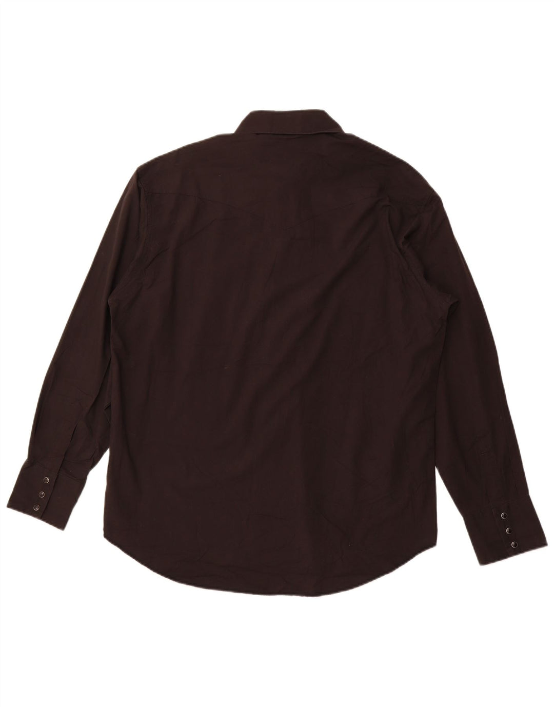 Ανδρικό πουκάμισο WRANGLER Μαύρο μεγάλο βαμβακερό