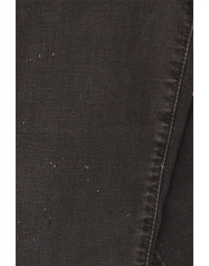 Levi's Womens 314 Shaping τζιν σορτς W29 L28 μαύρο βαμβακερό