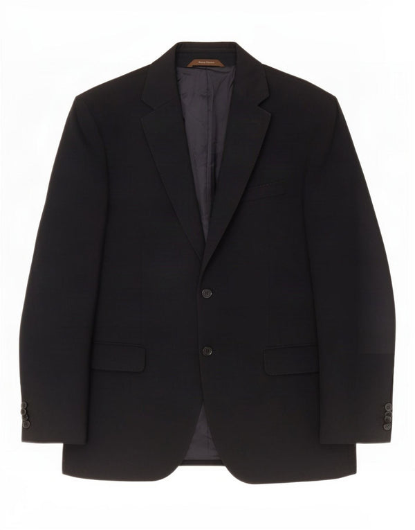 Henry Cottons Ανδρικό σακάκι με 2 κουμπιά σακάκι IT 54 2XL Navy Blue Cotton
