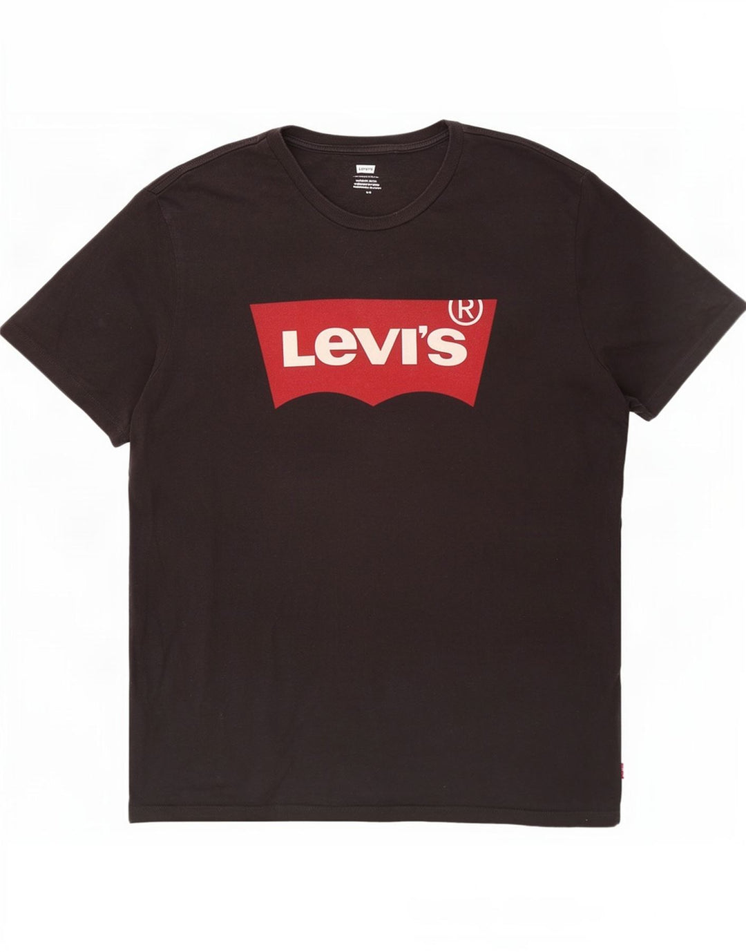 Ανδρικό γραφικό μπλουζάκι Levi's Top μεγάλο μαύρο βαμβακερό