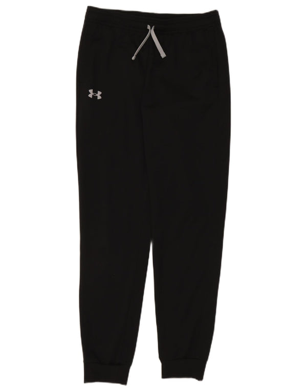Under Armour Boys Tracksuit Trousers Joggers 11-12 Years Large Μαύρο