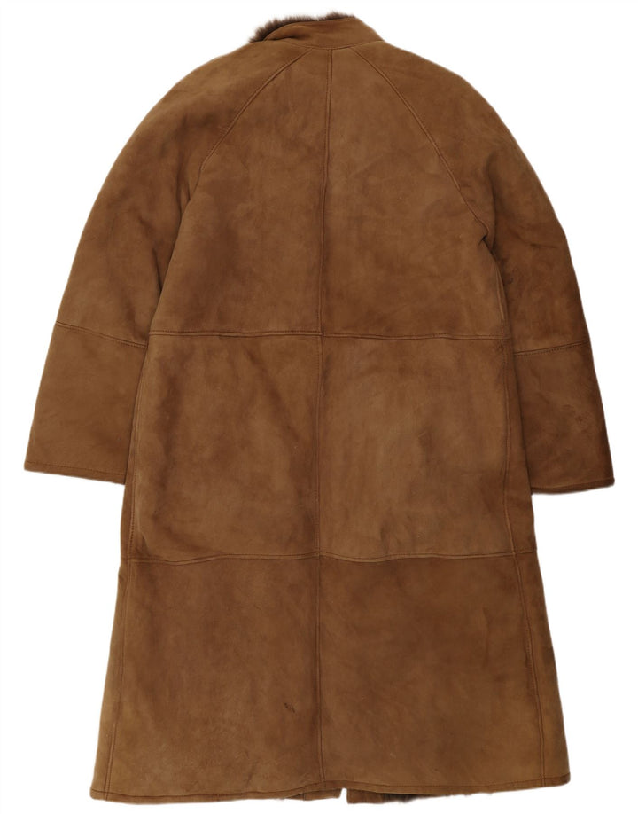 Shearling Γυναικείο Παλτό Shearling IT 48 XL Καφέ Shearling