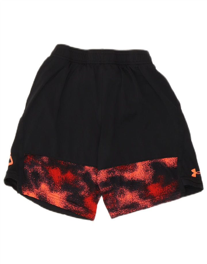Under Armour Boys γραφικό αθλητικό σορτς 9-10 ετών, μεσαίο μαύρο χρώμα