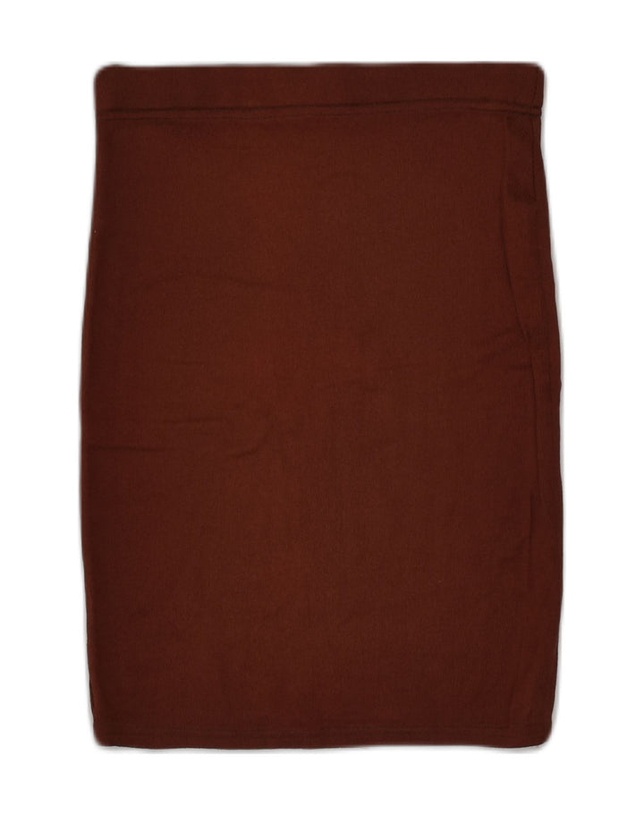 VINTAGE Womens Straight Skirt W25 XS Brown Acetate | Vintage Vintage | Thrift | Second-Hand Vintage | Used Clothing | Messina Hembry 