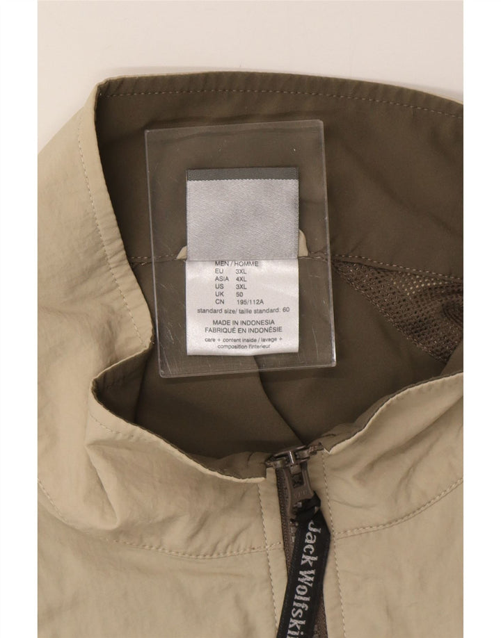 JACK WOLFSKIN Ανδρικό Utility Gilet UK 50 3XL Χακί Colorblock Πολυεστέρας