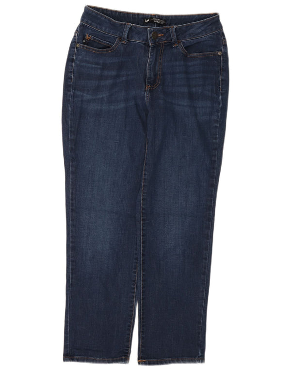 Lee Womens Modern Series Curvy Tapered Jeans US 6 Medium W28 L26 Navy Blue