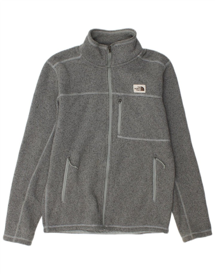 Ανδρική αθλητική φόρμα THE NORTH FACE Τοπ μπουφάν από πολυεστέρα με γκρι φλιτζάνια