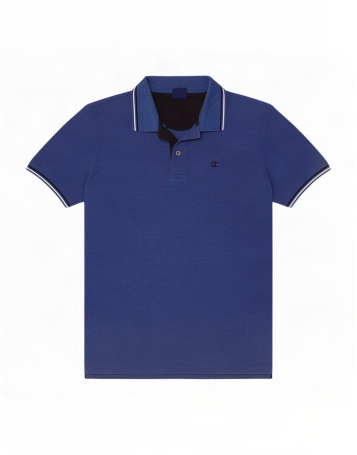 Ανδρικό μπλουζάκι πόλο Champion Medium Blue