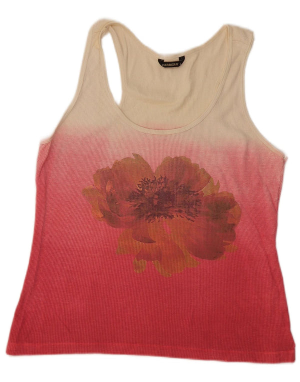 Γυναικείο γραφικό γιλέκο CARRERA Top UK 14 Large Pink Colourblock
