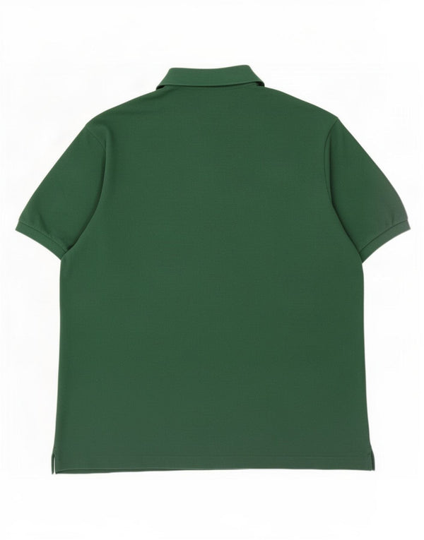 Ανδρικό πουκάμισο πόλο Lacoste Νούμερο 8 3XL Πράσινο βαμβακερό
