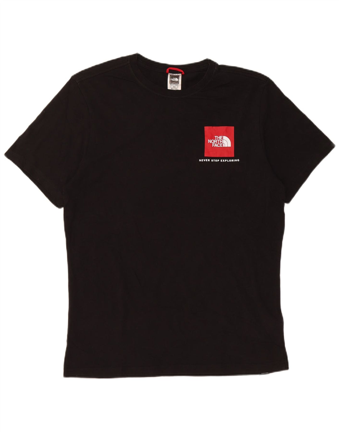 Ανδρικό T-Shirt North Face Top Μεσαίο μαύρο βαμβακερό
