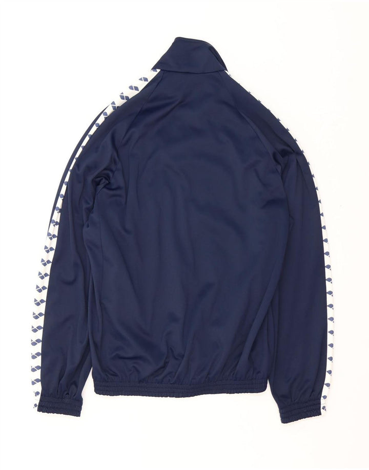 Ανδρική αθλητική φόρμα γραφικών Arena Top Jacket Large Navy Blue Colourblock