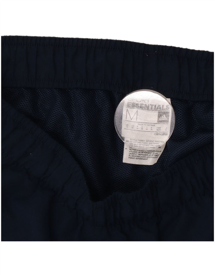 Ανδρικό αθλητικό σορτς Adidas Climalite από μεσαίο μπλε ναυτικό πολυεστέρα