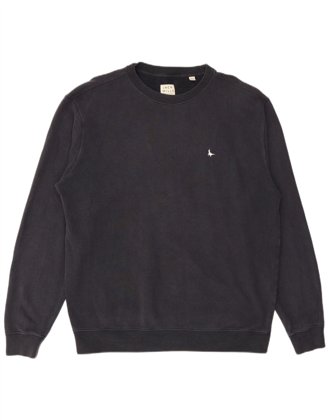 Ανδρικό φούτερ JACK WILLS Jumper Medium Navy Blue Cotton