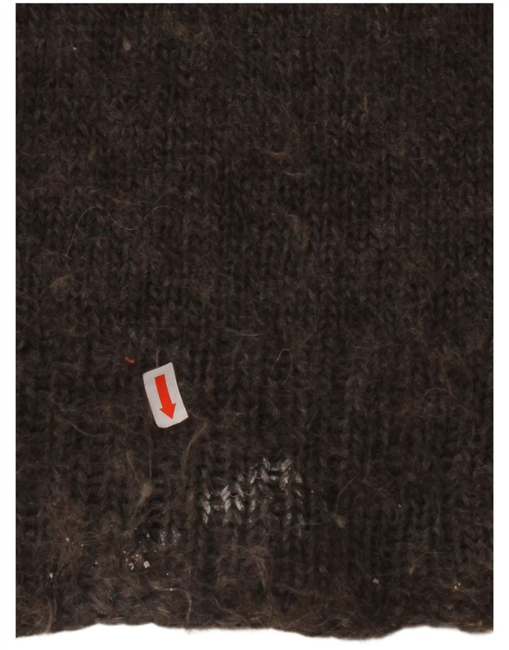 VINTAGE Ανδρικό γιλέκο Tank Top Medium Brown Fair Isle