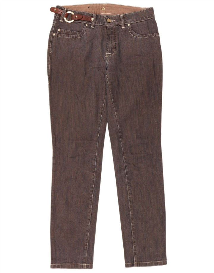 Trussardi Γυναικείο Slim Jeans W25 L30 Καφέ Βαμβακερό