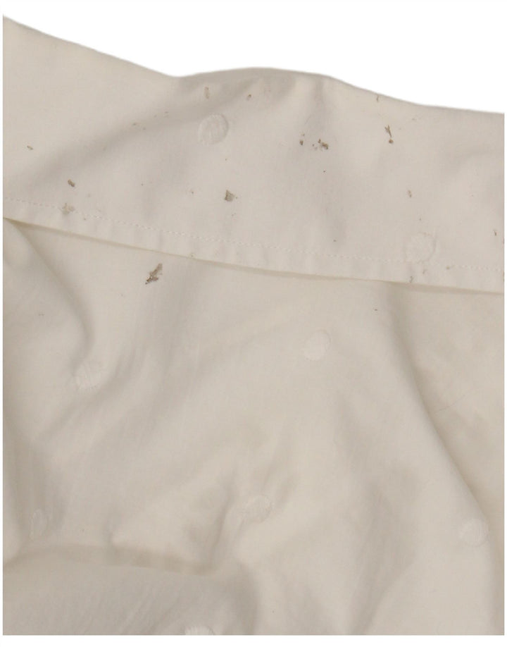 Naracamicie γυναικείο αμάνικο πουκάμισο μπλούζα UK 12 Medium White
