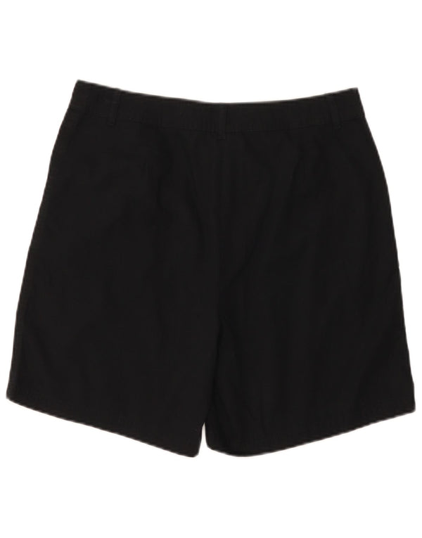 Marks & Spencer Γυναικείο Casual σορτς UK 10 Small W30 μαύρο βαμβακερό