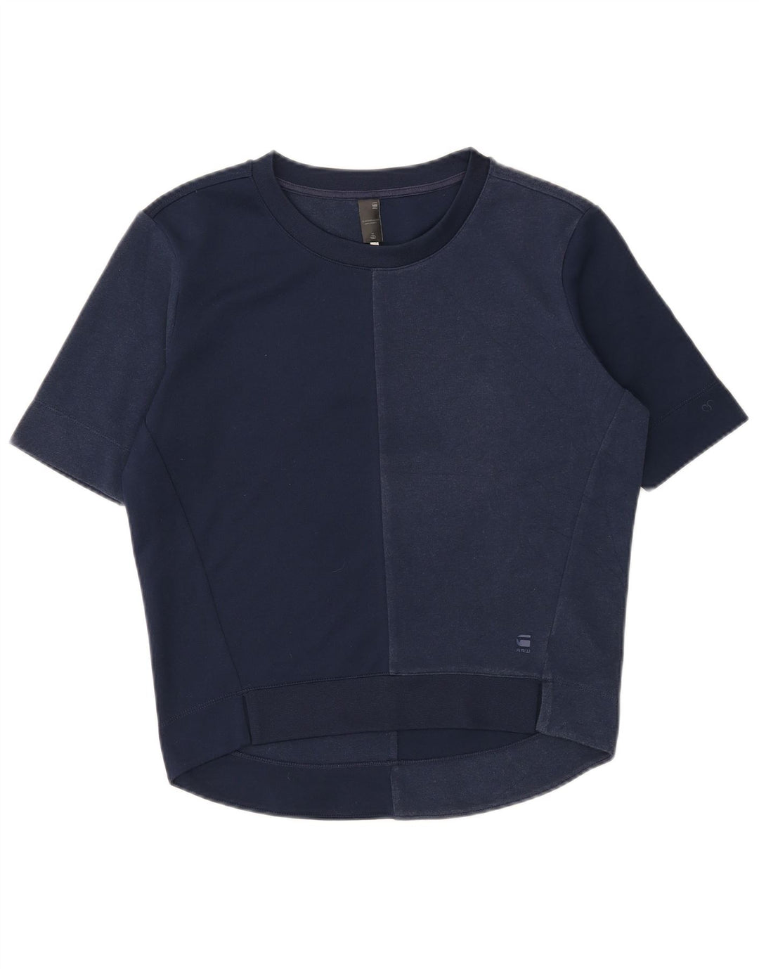 G-Star Γυναικείο μπλουζάκι μεγάλου μεγέθους Top 10 UK Small Navy Blue Polyester
